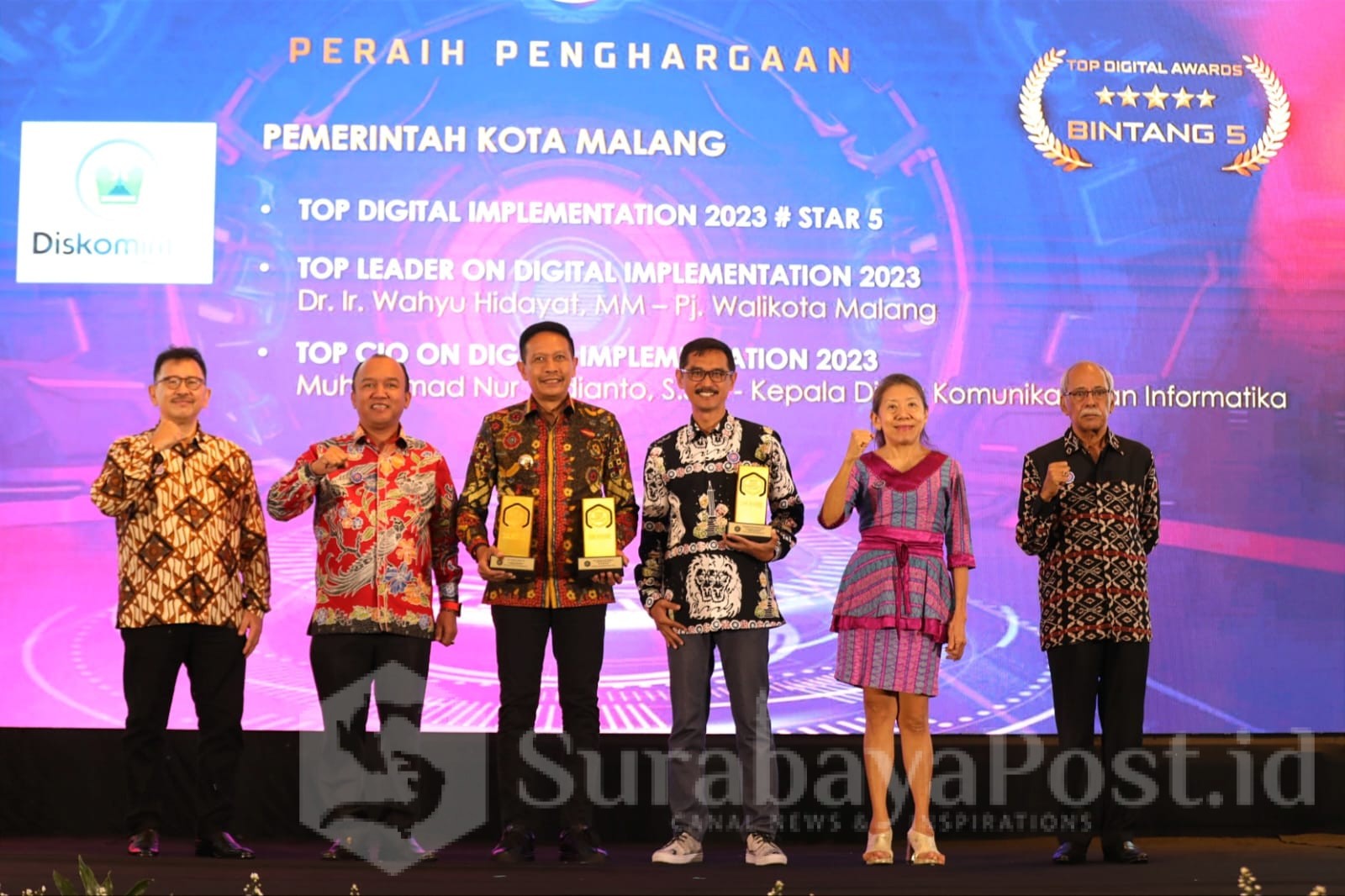 Raih Top Digital Award Pj Walikota Ingin Layanan Digital Makin Handal