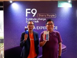 Peluncuran OPPO F9 Starry Purple di Jakarta.