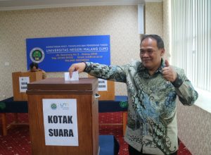 Rektor UM terpilih untuk periode 2018-2022, Prof Dr AH Rofi'uddin MPd.
