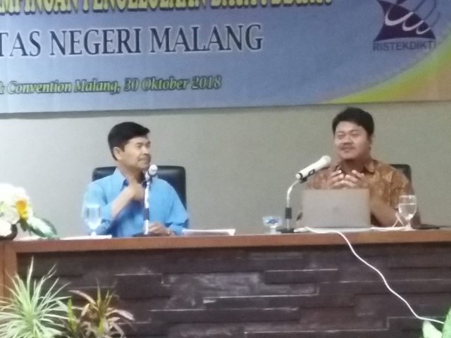 UM menggelar workshop dan pendampingan pengelolaan PDPT di Hotel Savana Malang.