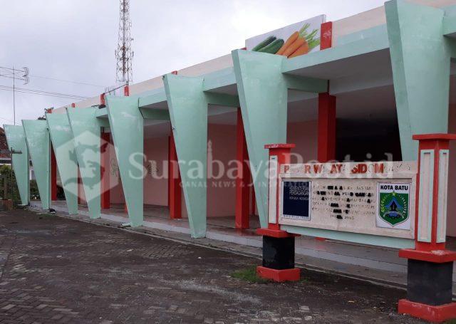IMG-20181202-WA0018 Sebanyak 30 bedak di Pasar Desa Wisata Sidomulyo, Kecamatan Bumiaji, Kota Batu ini dibangun 2017 pakai DAK 2015.