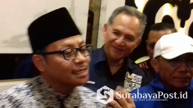 20190302_145301 Walikota Malang Sutiaji (kiri) bersama Kepala DJP Malang Utara Rudi G Bestari dan Kepala BP2D Kota Malang Ade Herawanto.