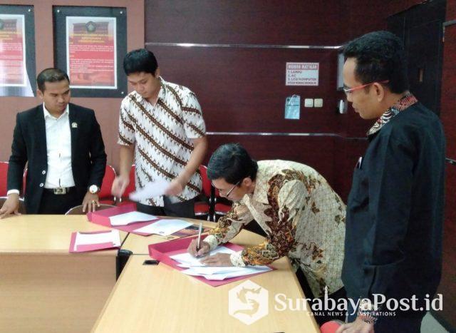 IMG-20190322-WA0070 Penandatanganan kerjasama antara Advokat Surjo dan Partners dengan BKBH Fakultas Hukum Universitas Brawijaya Malang.