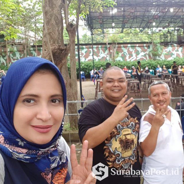 IMG-20190325-WA0118 Caleg dari Partai Nasdem untuk DPR RI Rahma Sarita Al Jufri bersama pengusaha kesohor H Toriq dan lawyer kondang Indra Bayu SH MKn.