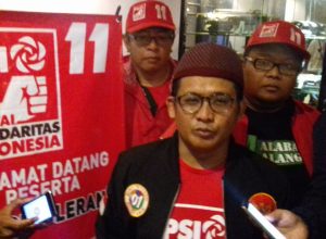 Ketua DPW PSI Jatim Shobikin Amin