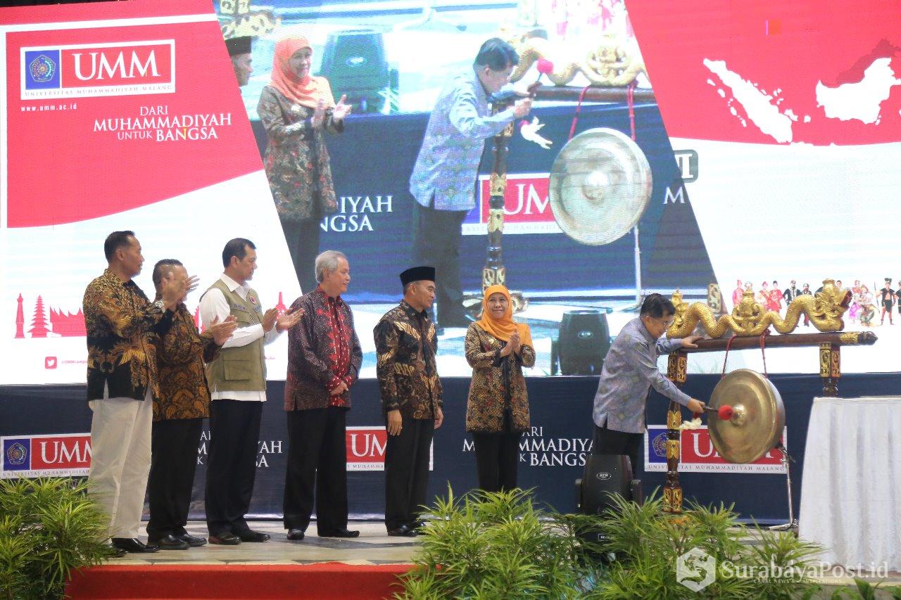 Wapres RI HM Jusuf Kalla membuka Festival Kebangsaan II di kampus Universitas Muhammadiyah Malang (UMM)