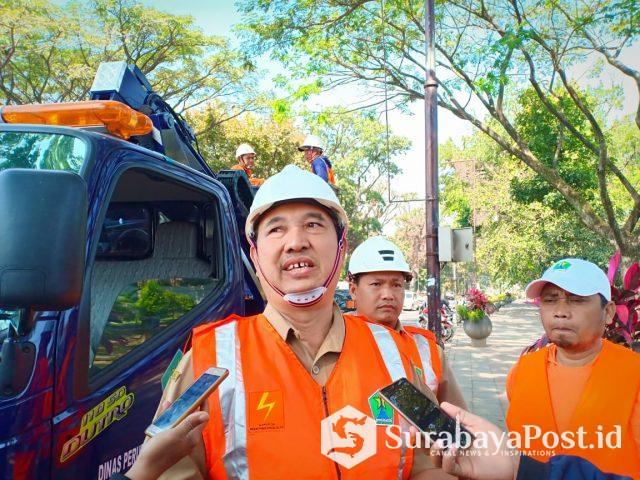 IMG-20190625-WA0093 Kepala Bidang Penerangan Jalan Umum (PJU) Dinas Perumahan dan Kawasan Pemukiman (Perkim), Agus Sunarhadi,