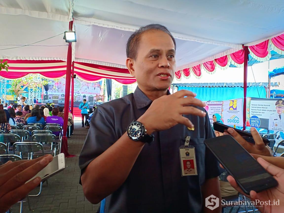 Kepala Dinas Perdagangan Kota Malang Wahyu Setianto
