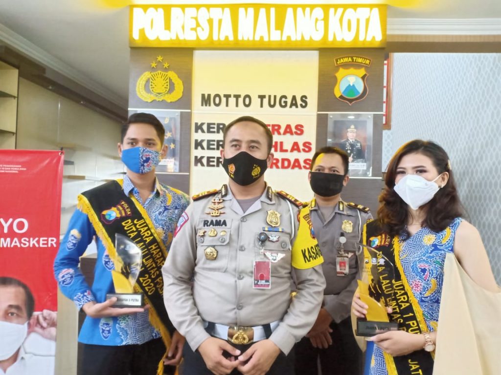 Duta Lalu Lintas Polresta Makota Raih Juara Surabayapost