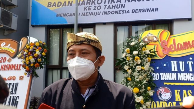 Kepala BNN Kota Malang, Kombes Pol Raymundus Andhi Hedianto