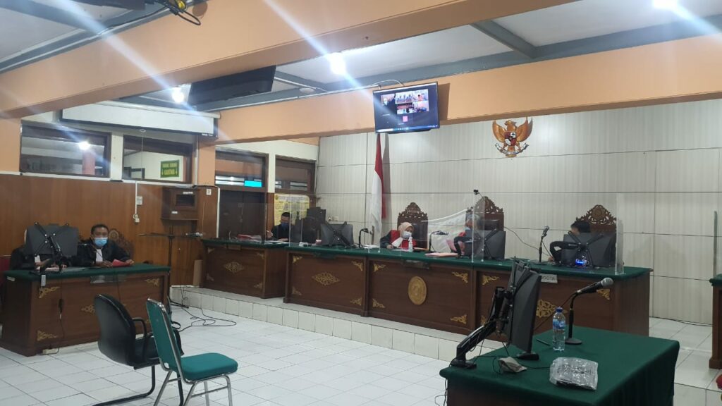 Sidang tuntutan dengan terdakwa SL digelar di Pengadilan Negeri Kota Malang