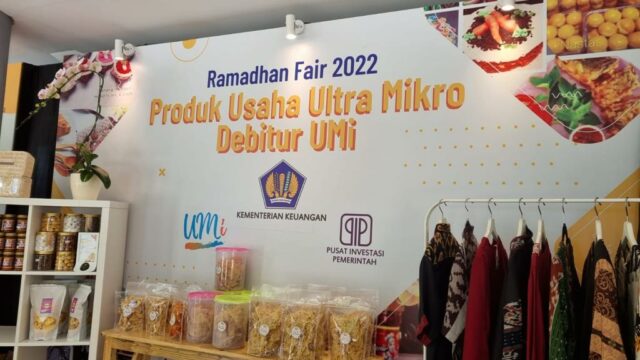 Produk unggulan Usaha Ultra Mikro debitur UMi digelaran UMi Ramadhan Fair 2022