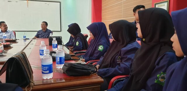 Mahasiswa IAIN Pamekasan Madura studi lapangan ke PWI Malang Raya (ist)