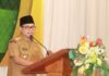 Walikota Malang, H Sutiaji saat membuka acara bimbingan manasik haji 2022 yang digelar oleh Kemenag Kota Malang (ist)