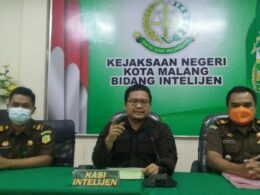 Kasi Intelijen Kejari Kota Malang, Eko Budisusanto (tengah) pada suatu kegiatan beberapa waktu lalu