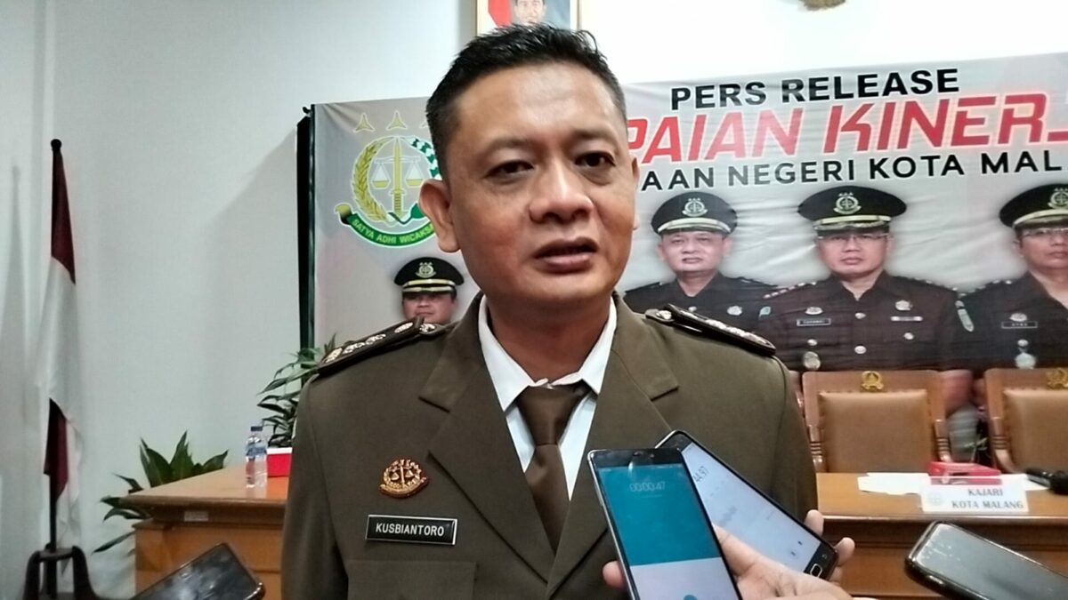 Kasi Pidana Umum Kejaksaan Negeri Kota Malang, Kusbiantoro, SH, MH