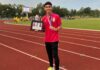 Rahmad Setiabudi, atlet andalan IKIP Budi Utomo Malang di Cabang Olahraga Atletik (ist)