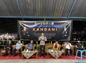 Kapolresta Malang Kota, Kombes Pol Budi Hermanto memberikan sambutan dalam program KANDANI (ist)