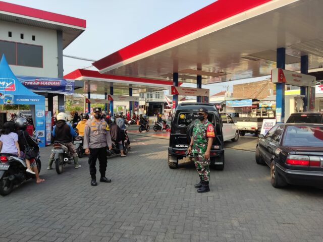 Paska Kenaikan harga BBM, sejumlah SPBU di wilayah Kota Malang terpantau aman (ist)