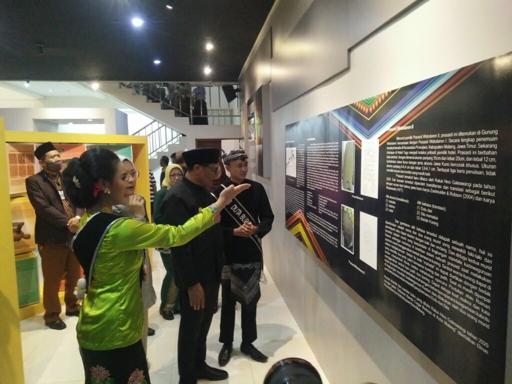 Wakil Walikota Malang, H Sofyan Edi Jarwoko saat membuka Museum Festival Vaganza 2022 (ist)