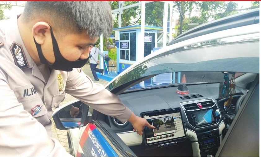 Laksanakan instruksi Kapolri, Satlantas Polresta Malang Kota maksimalkan mobil INCAR (ist)