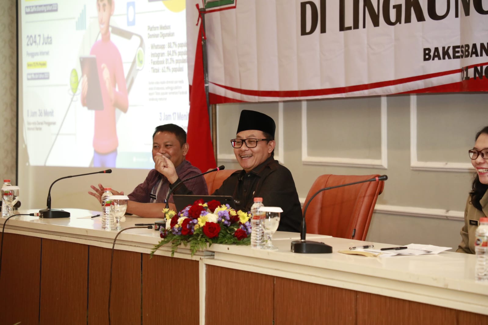 Walikota Malang, H Sutiaji memberikan arahan dalam sosialisasi bahaya'narkoba di lingkungan Pendidikan (ist)