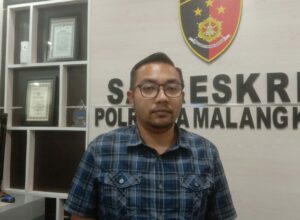 Kasat Reskrim Polresta Malang Kota, AKP Bayu Febrianto Prayoga