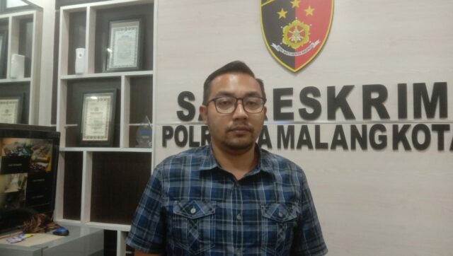 Kasat Reskrim Polresta Malang Kota, AKP Bayu Febrianto Prayoga