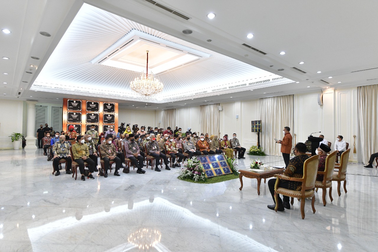 Peresmian MPP Kota Malang bersama dengan 26 MPP di seluruh Indonesia di saksikan oleh Wakil Presiden, KH Ma'ruf Amin (ist)
