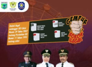 Salah satu bentuk sosialisasi Gempur Rokok Ilegal Pemerintah Kota Batu (ist)