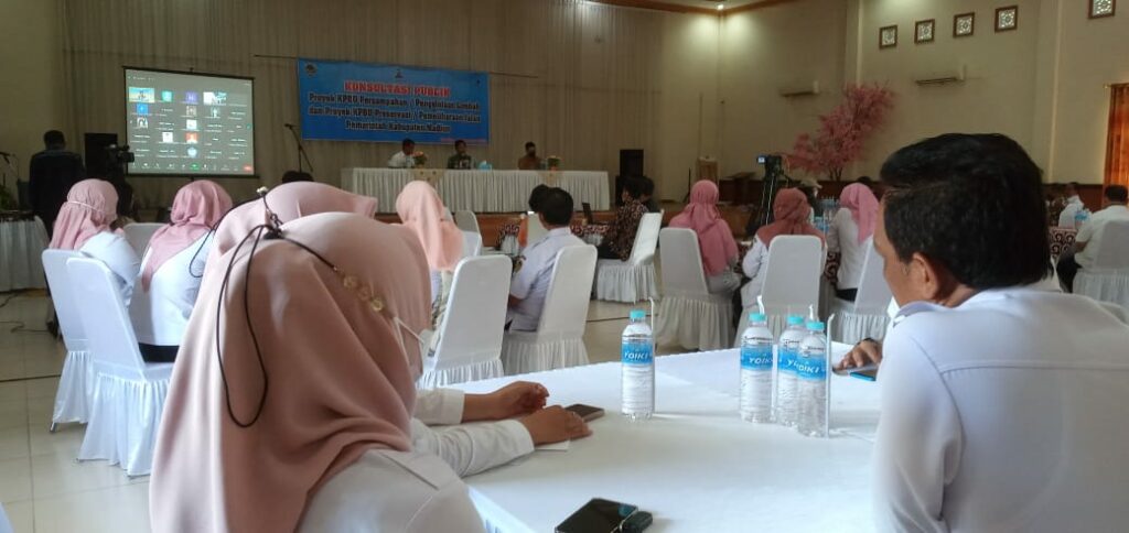 Konsultasi publik proyek KPBU persampahan /pengelolaan limbah dan proyek KPBU preservasi Pemerintah Kabupaten Madiun