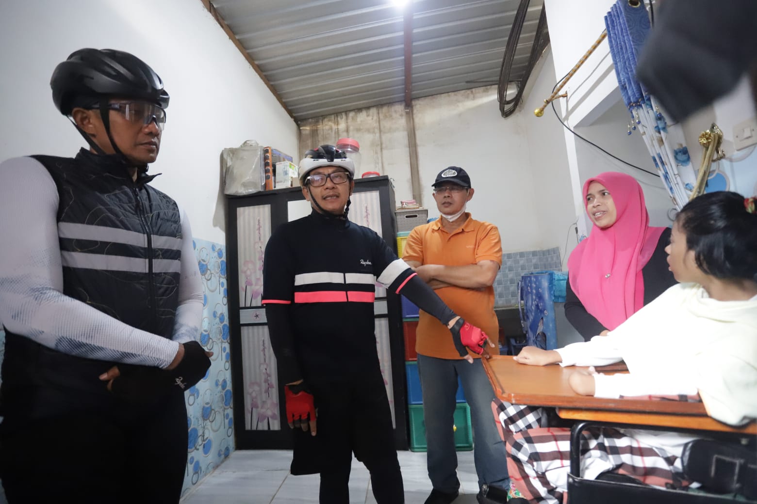 Kesan mendalam dari warga atas kunjungan Walikota Malang, H Sutiaji bersama jajarannya. (istimewa)