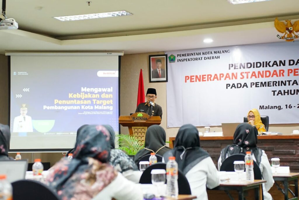 Walikota Malang, H Sutiaji memberikan arahan kepada peserta (istimewa)