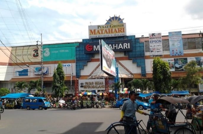 Pasar Besar Malang. (istimewa)