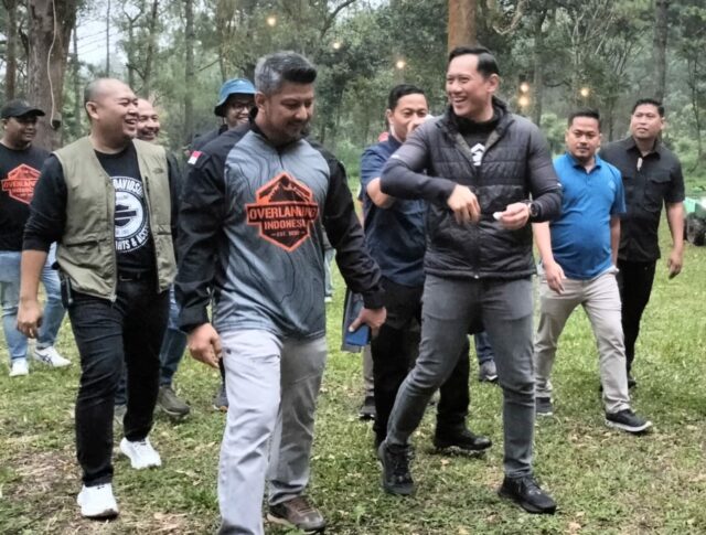 Agus Harimurti Yudhoyono (AHY) hadir dalam kegiatan Ngobrol Santai Wisata Alam di Coban Rondo