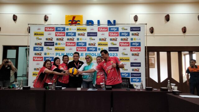 Jakarta PLN Elektrik optimis tampil apik pada laga kedua putaran kedua kompetisi bola voli PLN Mobile Proliga 2023 di GOR Ken Arok, Kota Malang