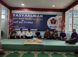 Tasyakuran Hari Pers Nasional 2023 dan HUT PWI ke-77 yang digelar PWI Malang Raya