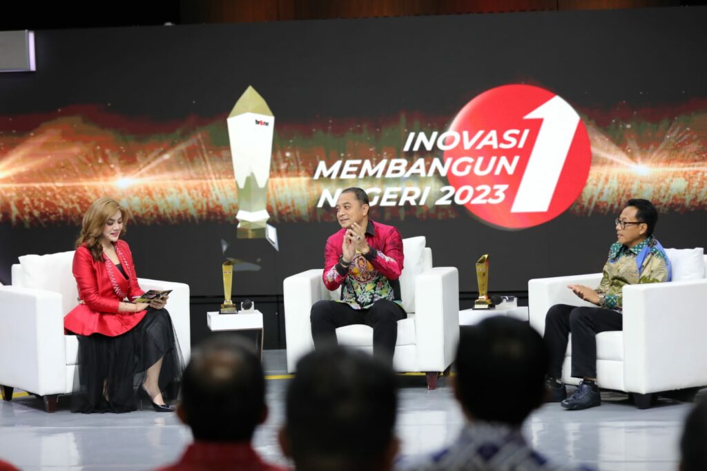Walikota Malang H Sutiaji menjadi salah satu narasumber inovasi membangun negeri 2023. (istimewa)