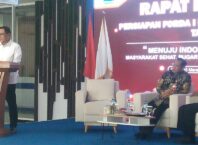 Wakil Walikota Malang, Sofyan Edi Jarwoko memberikan sambutan dalam Rapat Koordinasi Kormi