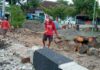 Dana BKK Desa Purworejo Dimanfaatkan Mempercantik Wajah Kantornya
