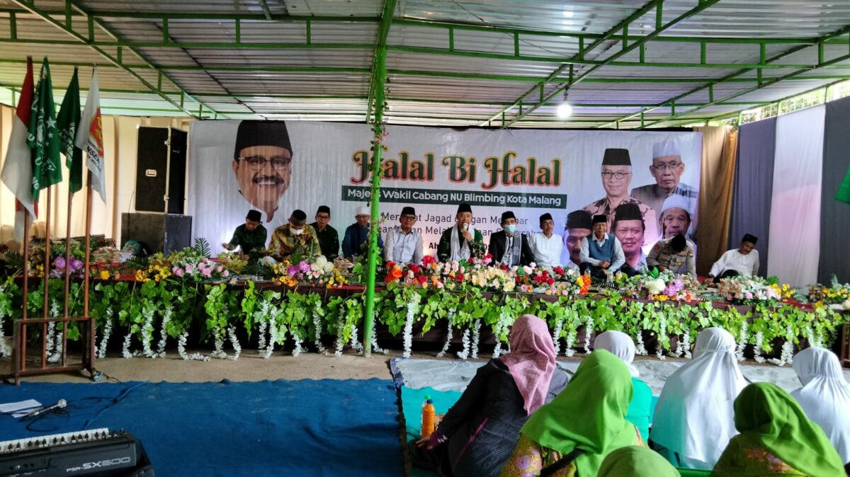 Gus Ipul Ikut Halal BI Halal bersama Warga Nahdlatul Ulama di Kota Malang, Pesannya Untuk Selalu merawat jagad