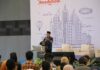 Walikota Malang, H Sutiaji memberikan sambutan dalam kegiatan seminar "Gerakan 1000 Start Up Digital"