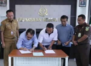 Foto Proses Penyerahan PSU sedang berlangsung