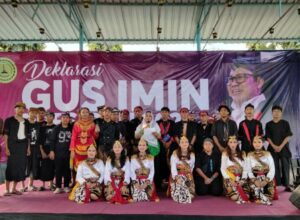 Puluhan seniman dan budayawan menggelar deklarasi dukungan terhadap Gus Muhaimin Iskandar sebagai Capres 2024 (ft.cholil)