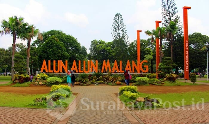 Taman Alun - Alun Kota Malang (istimewa)