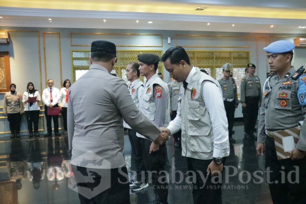 Polresta Malang Kota membentuk Satgas TPPO. Peresmian Satgas diawali dengan upacara pengukuhan satgas TPPO yang diikuti oleh 60 personel. (istimewa)
