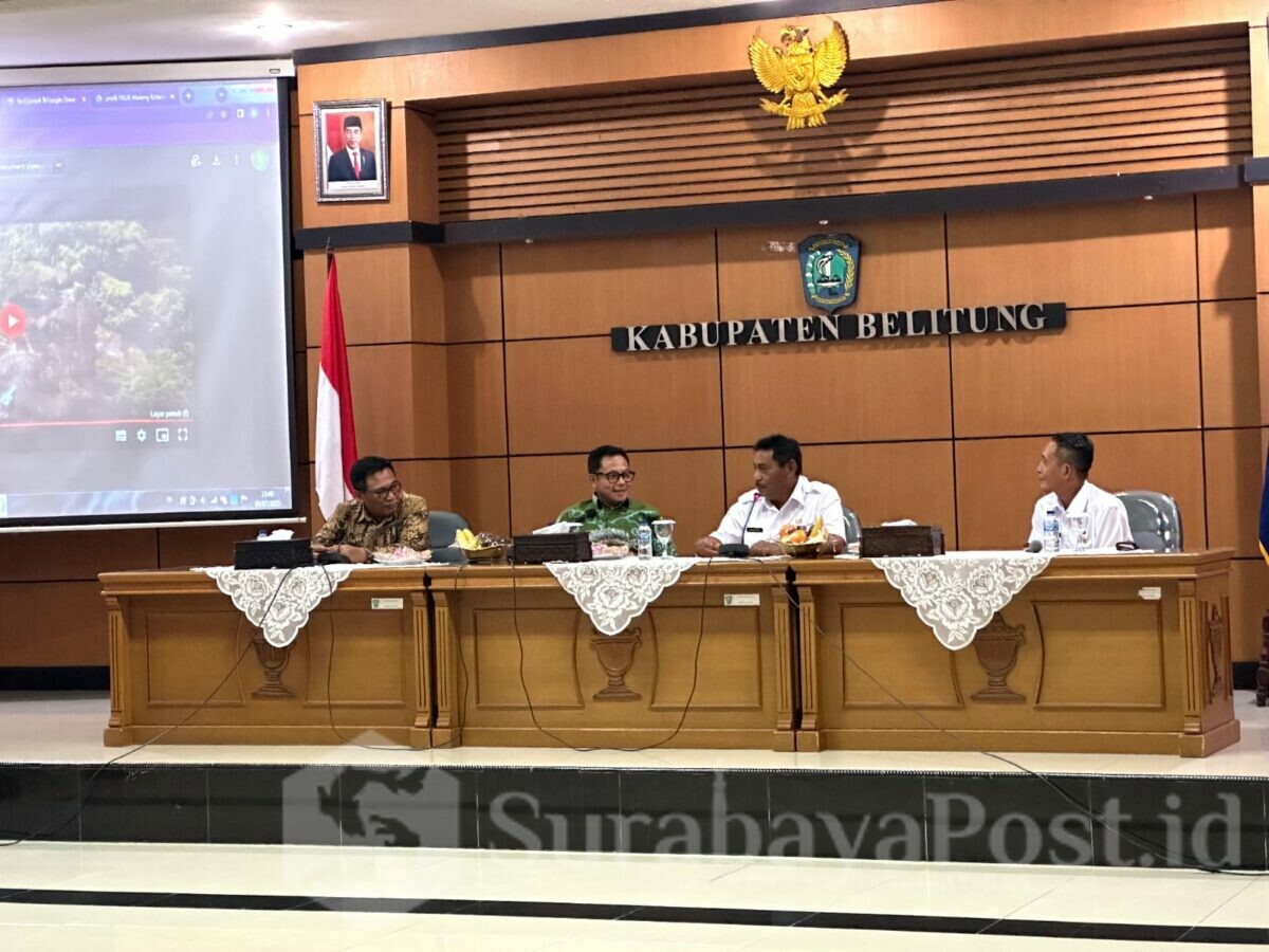 Walikota Malang, H Sutiaji dalam kunjungannya di Kabupaten Belitung (ist)