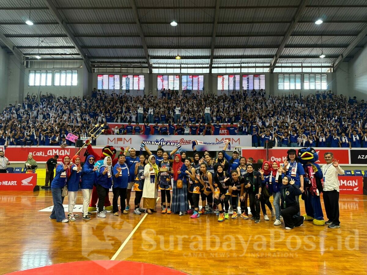 Tim Basket Putri SMAN 3 Kota Malang Menang Telak atas SMA Corjesu
