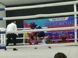 Ketangguhan Bobby Penalroza di kelas 57 kg putra tak diragukan. Kini, atlet Muay Thai Kota Malang itu masuk final