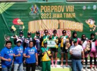 Tim Sepatu Roda Kota Malang akhirnya menutup pertandingan di ajang Porprov VIII Jawa Timur dengan membawa 13 medali (ist)